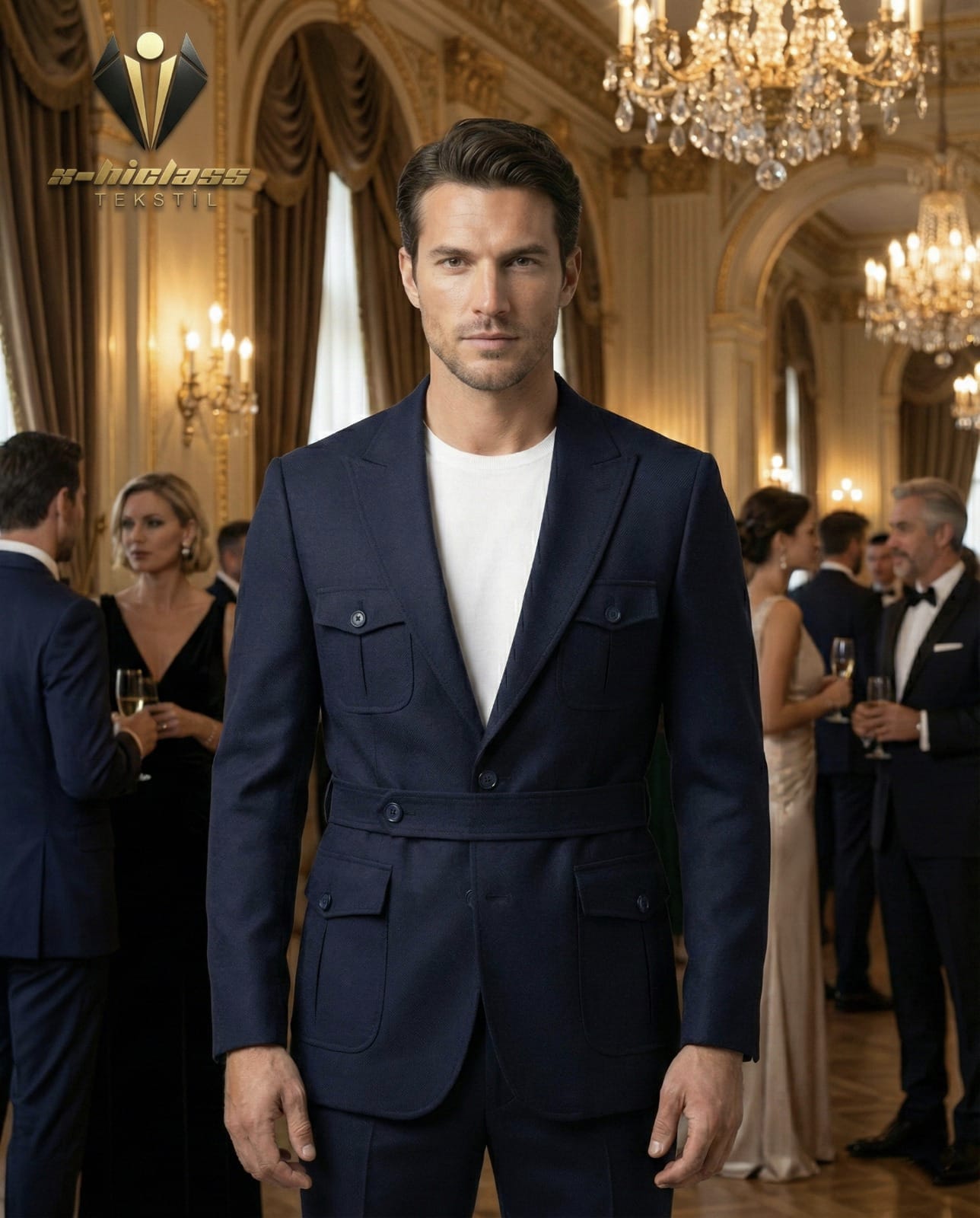 Kemerli İtalyan Blazer